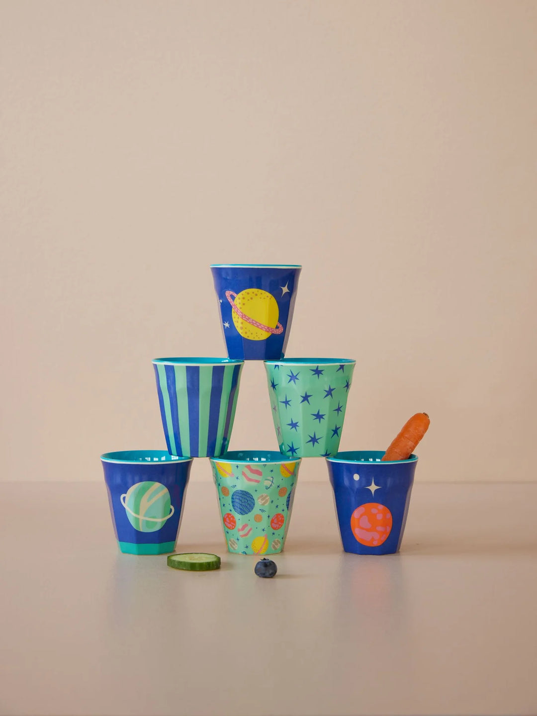 Melamine cup with various galaxy prints – small – 160 ml