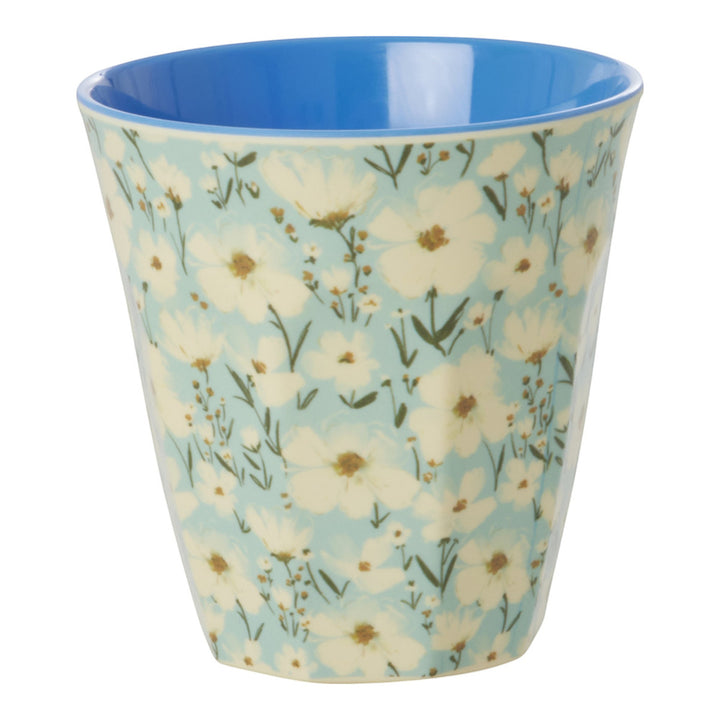 Melaminbecher mit Summer Bloom Print – mittelgroß – 250 ml