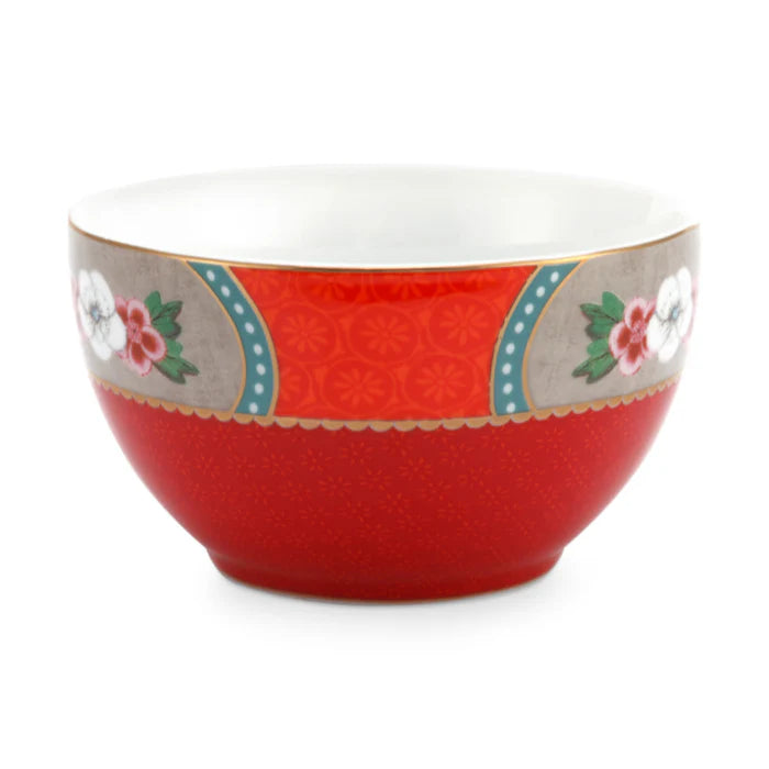 Schüssel Blushing Birds red / Star Flower Red 9,5 cm