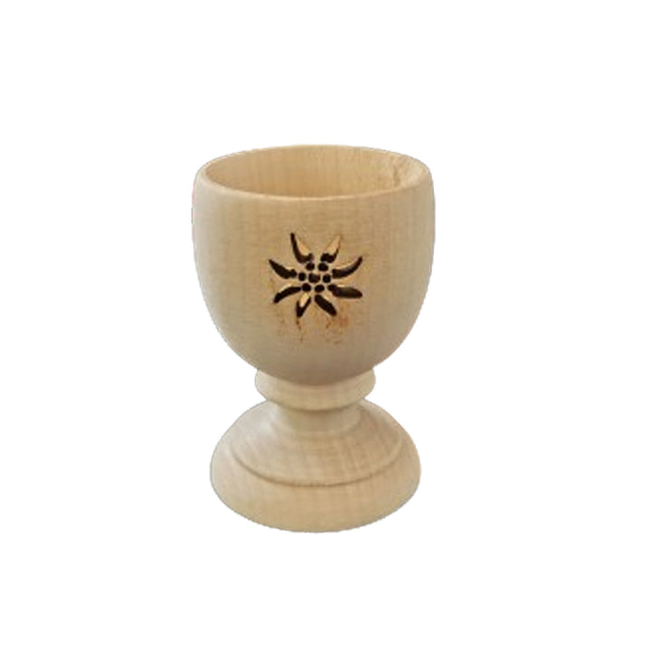Egg cup made of maple wood approx. 4.5 x 6 cm 