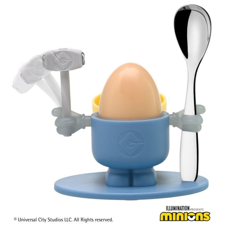 Eierbecher Minions® mit Löffel