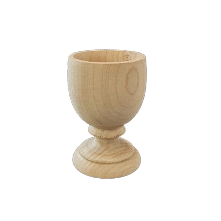 Egg cup made of maple wood approx. 4.5 x 6 cm 