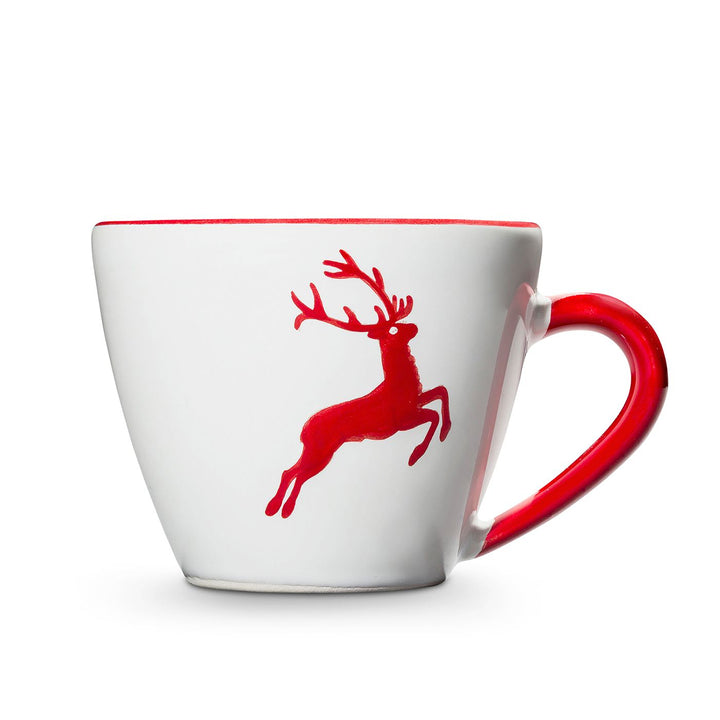 Rubinroter Hirsch Cappuccino Tasse (0,16L)