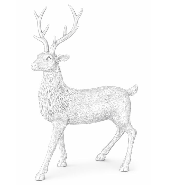 Figur Hirsch silber Poly