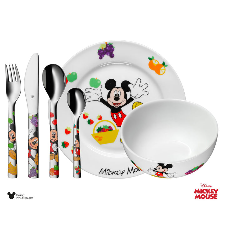 Kinderbesteck-Set Mickey Mouse, 6-teilig