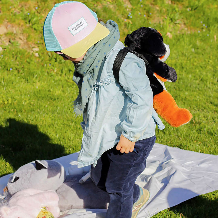 Plush Children's Backpack Bernese Mountain Dog