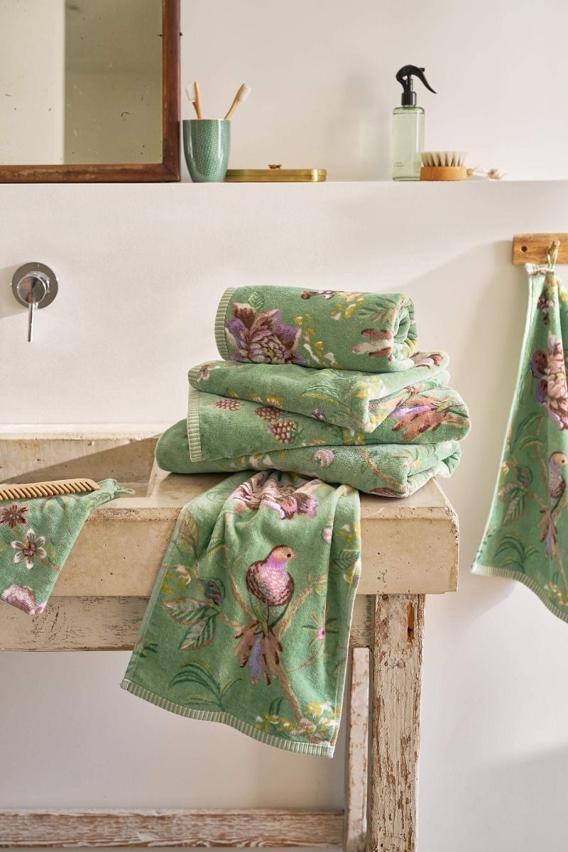 Guest Towel Soft Zellig Khaki 30x50 cm