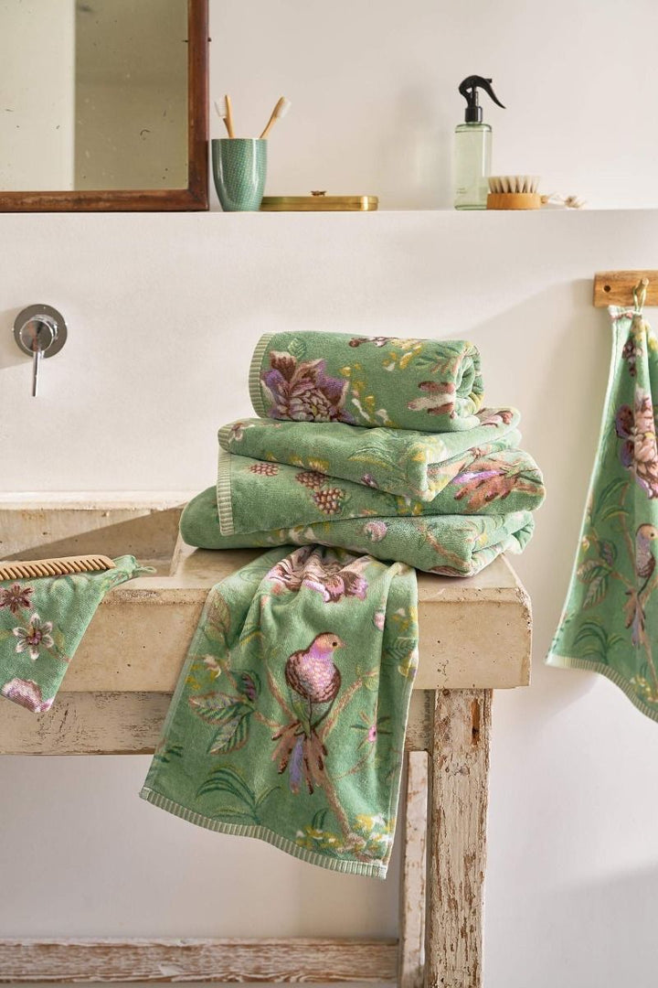 Guest Towel Soft Zellig Khaki 30x50 cm
