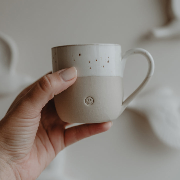 Cappuccino Tasse - Smiley