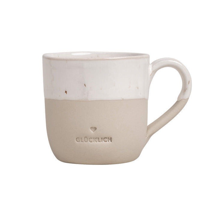 Cappuccino Tasse - Glücklich