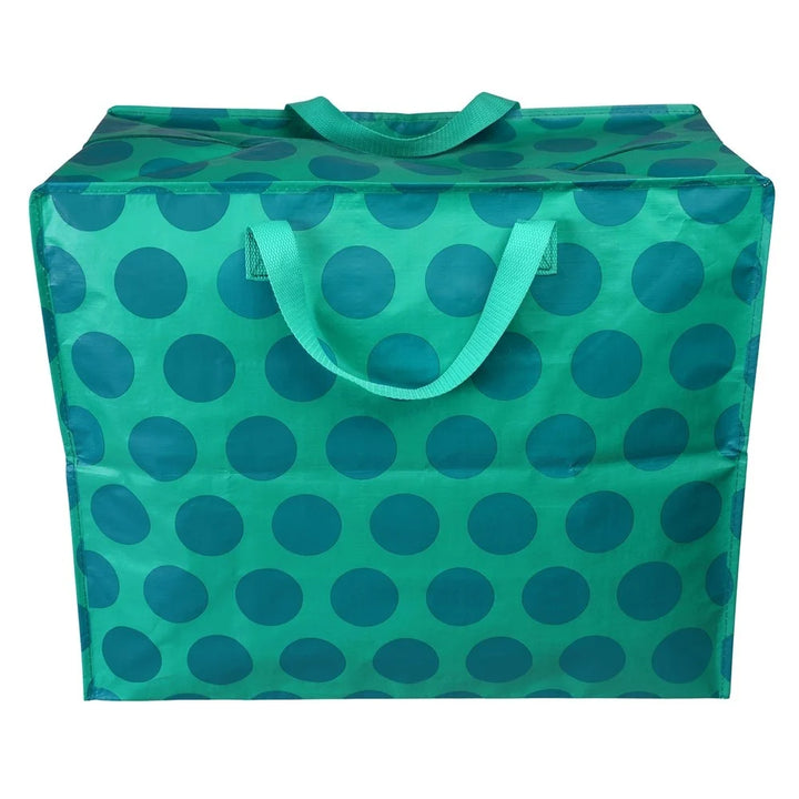 giant bag blue dotted
