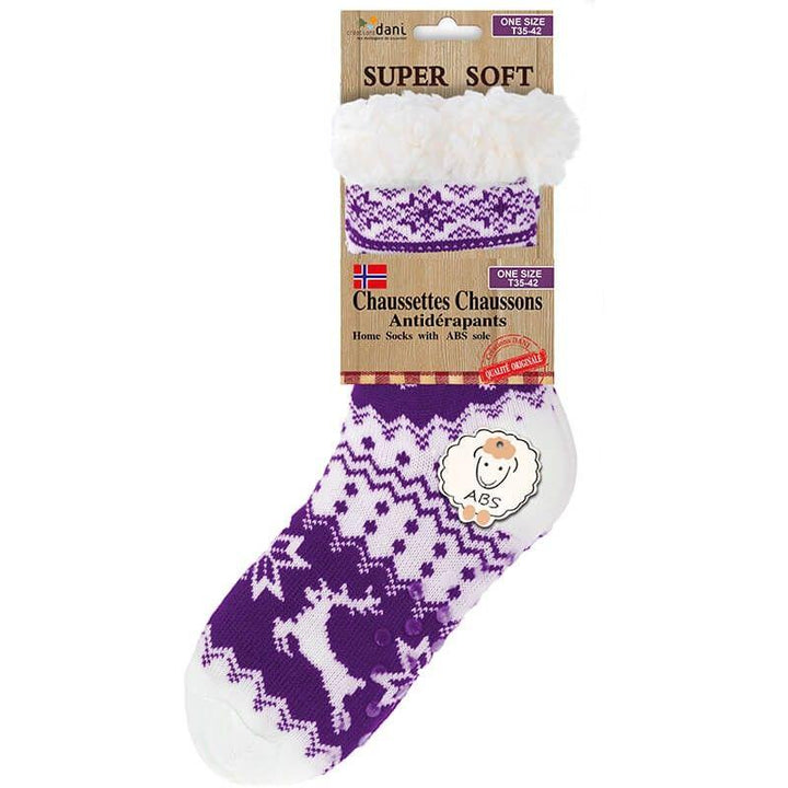 Hüttensocken gestrickt
