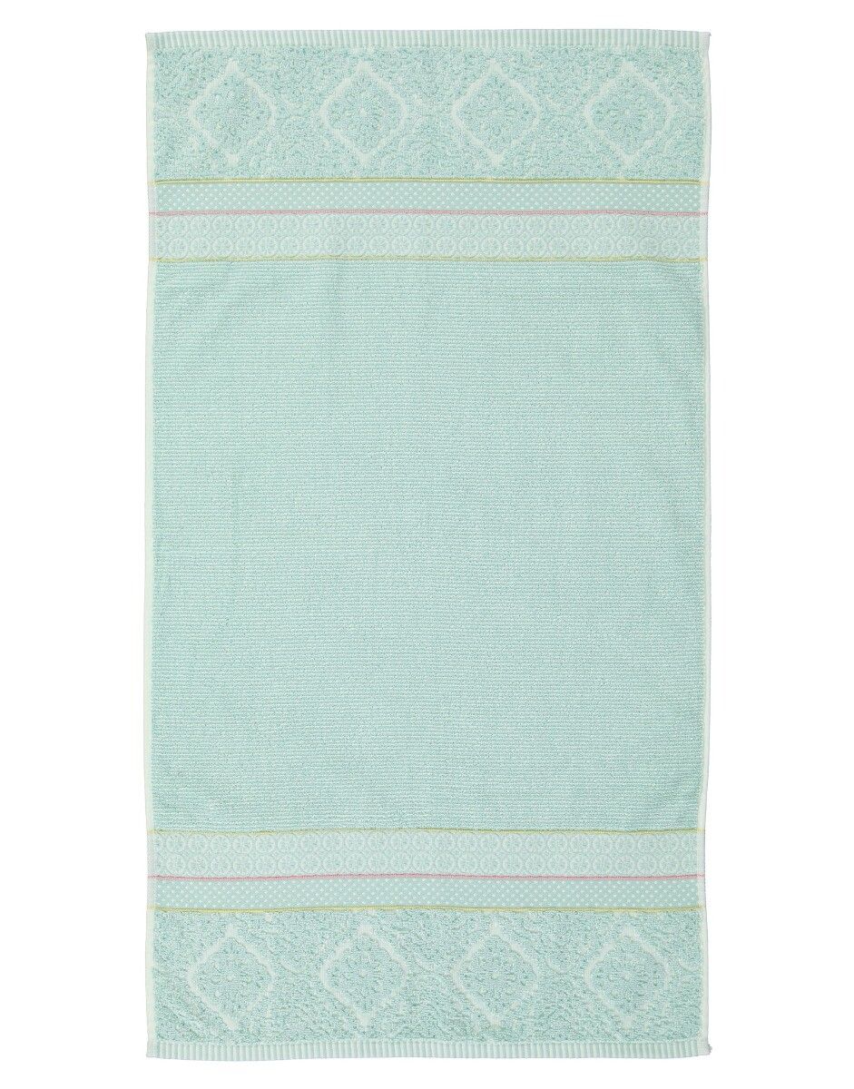 Handtuch Soft Zellige Blue 55x100 cm