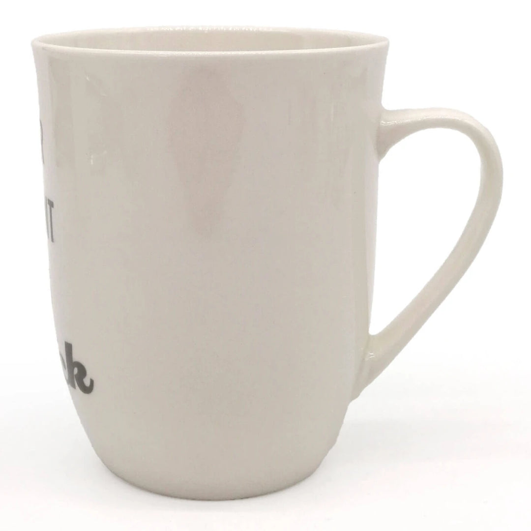 Tasse mit Henkel "Hier wohnt das Glück"
