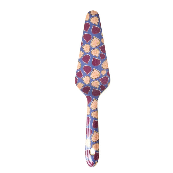 Melamine cake server in 3 different prints