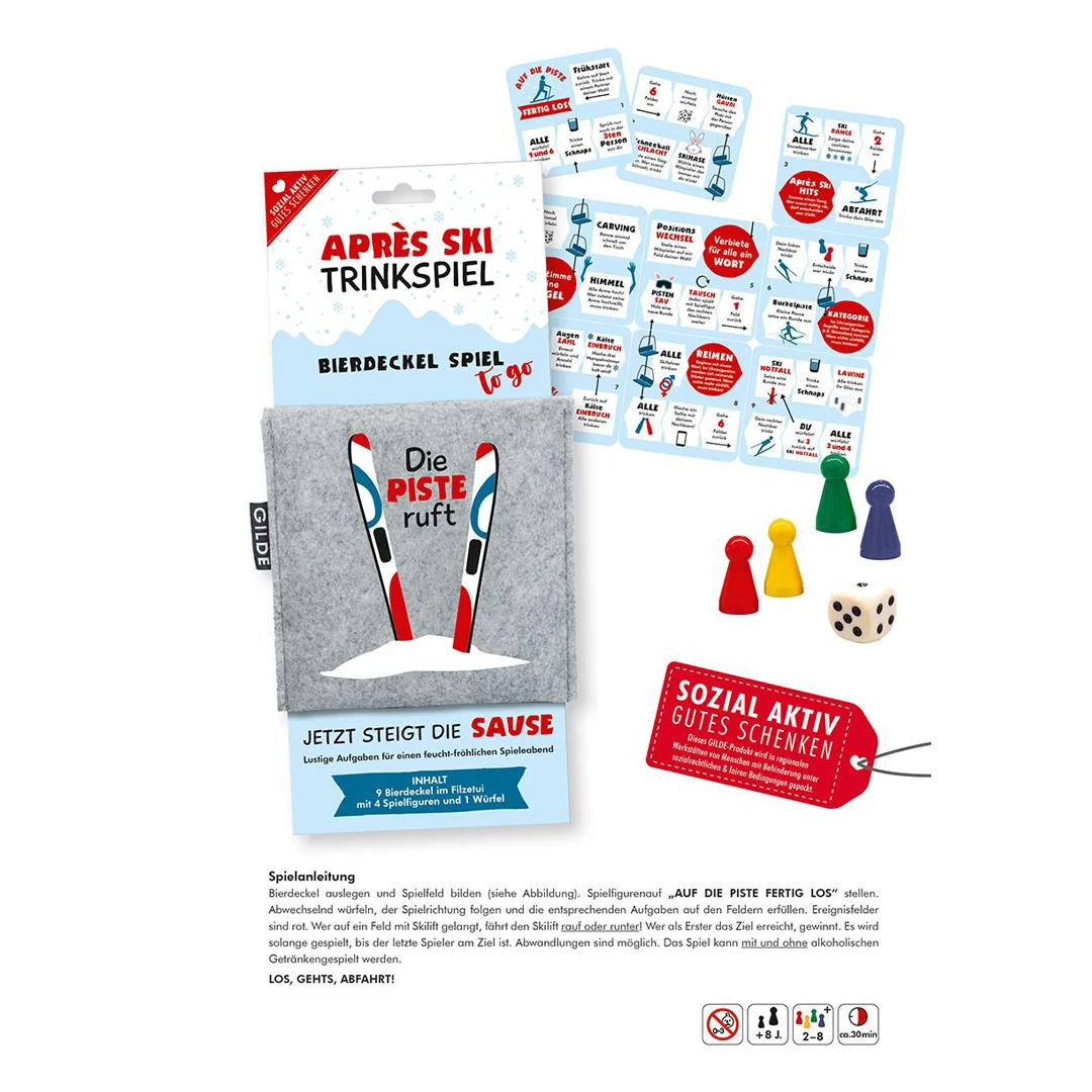 Trinkspiel Aprés Ski "Die Piste ruft"