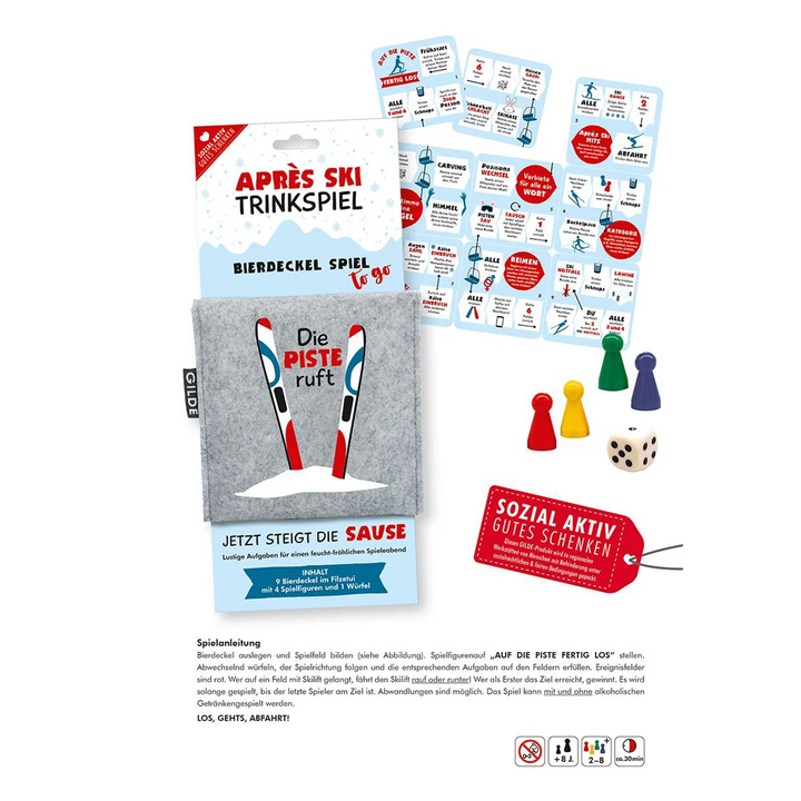 Trinkspiel Aprés Ski "Die Piste ruft"