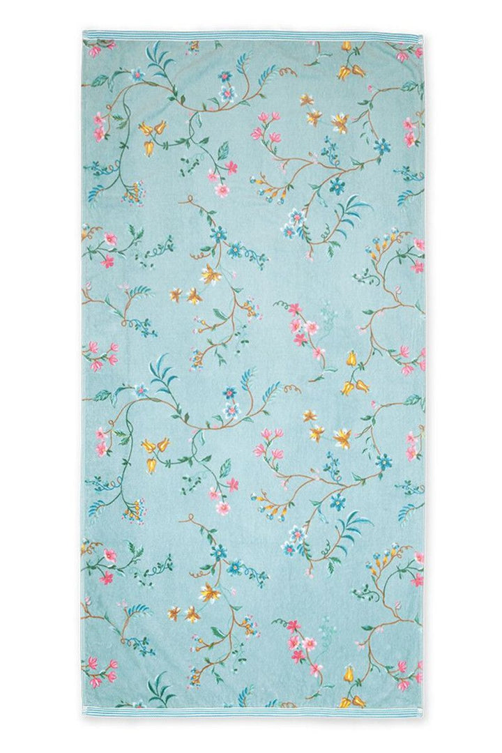 Towel Les Fleurs Green 55x100 cm