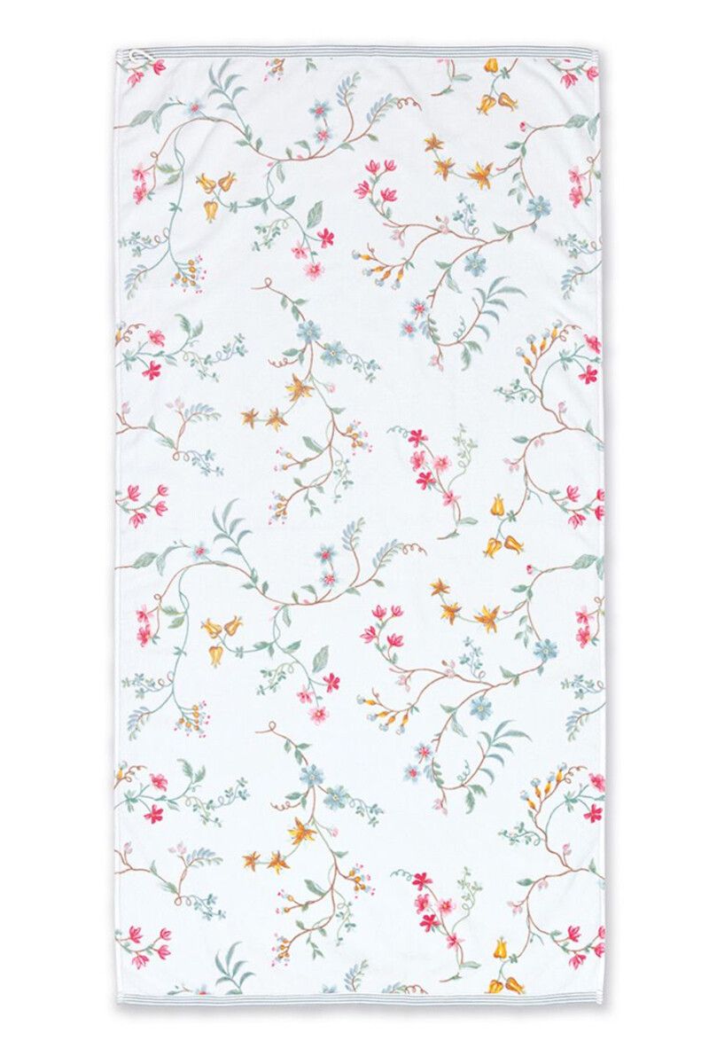 Towel Les Fleurs Green 55x100 cm