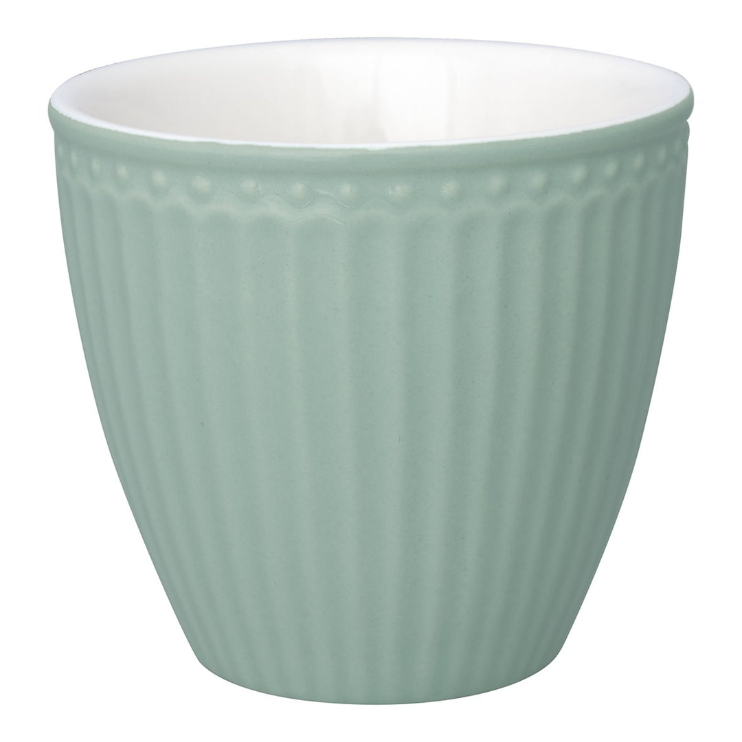 Latte Cup "Alice" | GreenGate (Dusty Green)