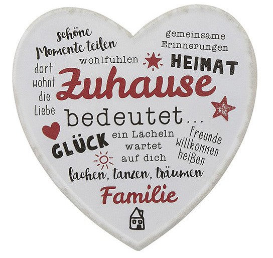 Schild Weisheit "Zuhause"