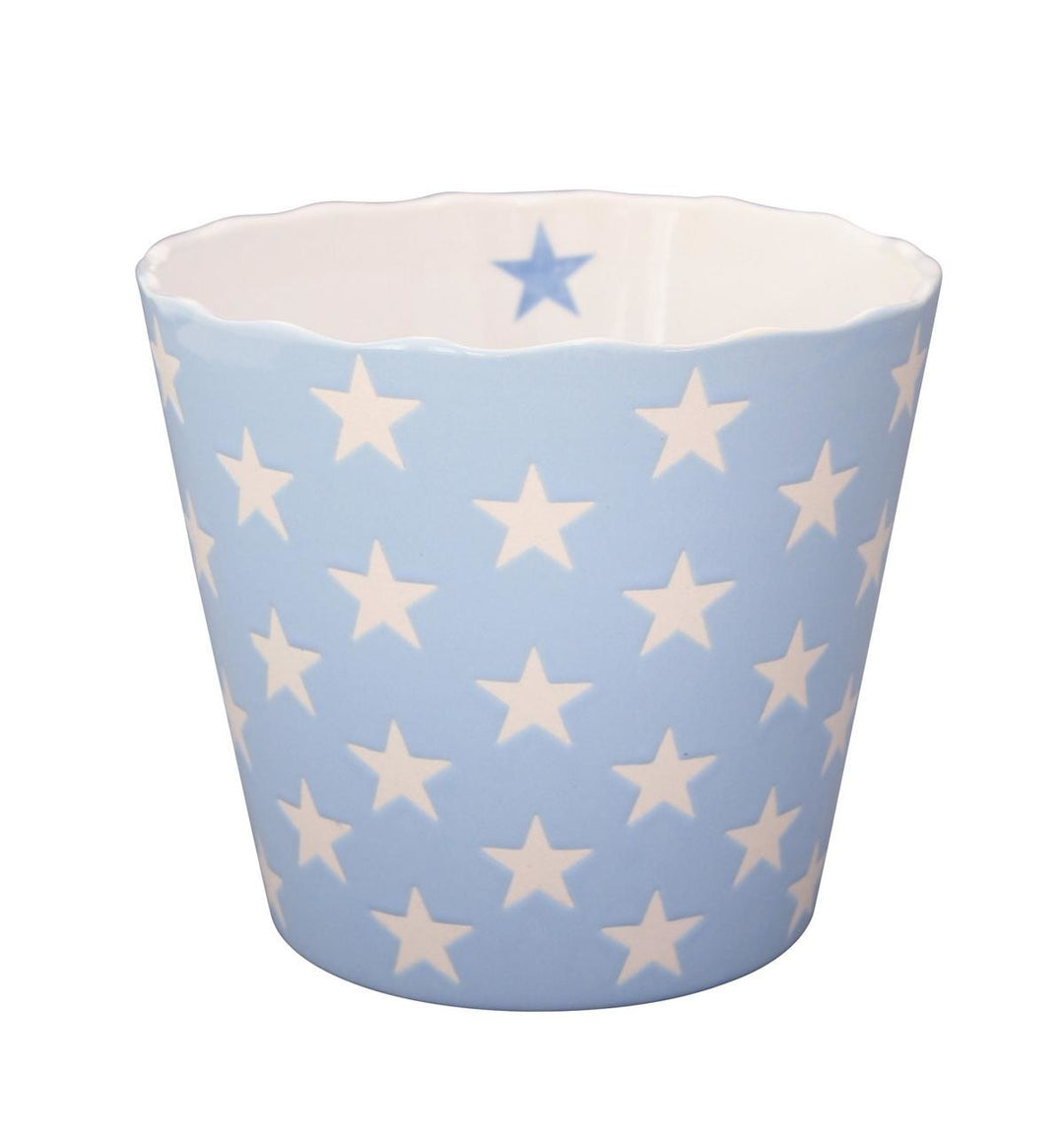 Krasilnikoff Happy Bowl Serne - baby blue star (hellblau)