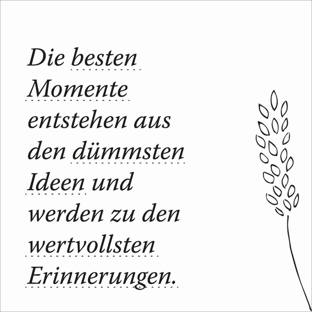 Kleine Botschaften "Alles Gute zum Alltag"