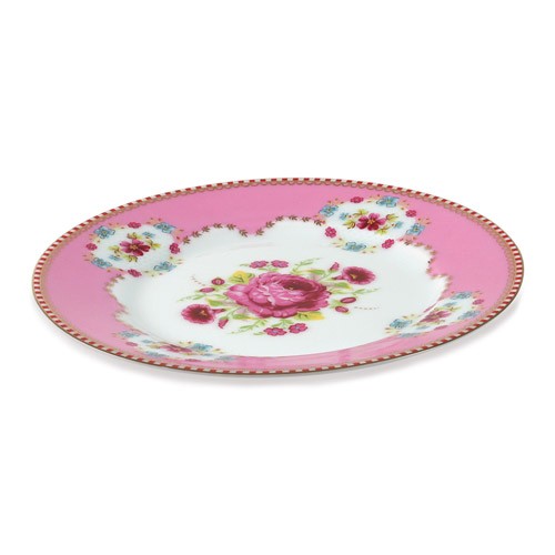 Teller Shabby Chic pink 17 cm