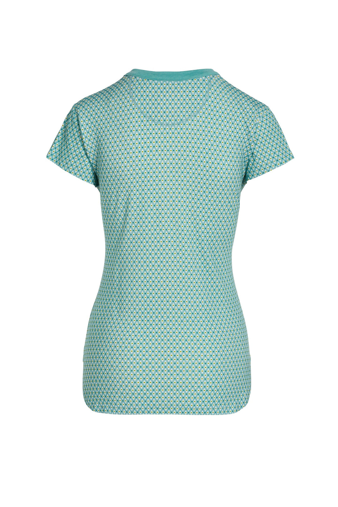 Teca Kurzarm Shirt Marquise Blue L