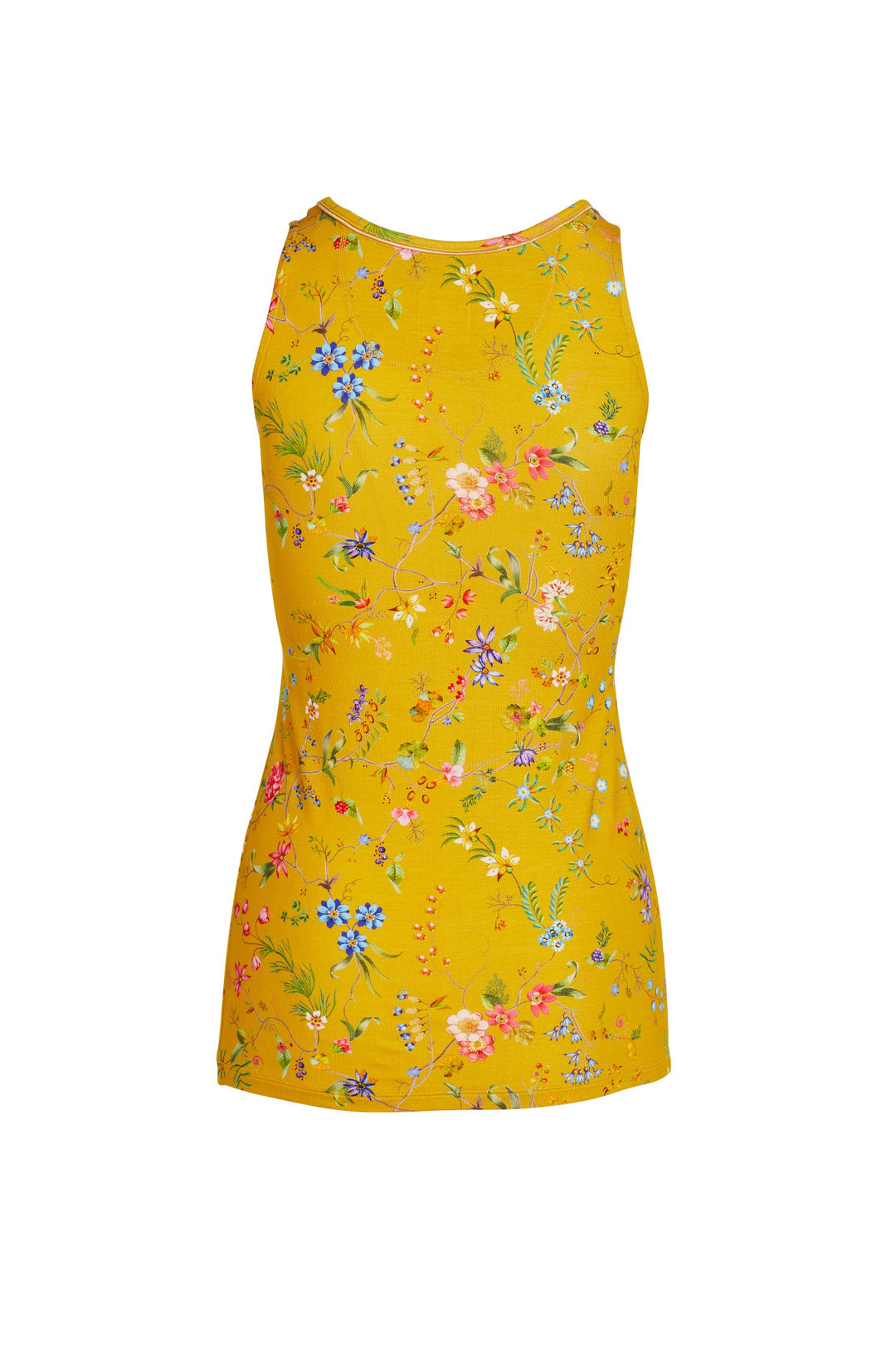 Tessy Sleeveless Top Petites Fleurs Yellow L