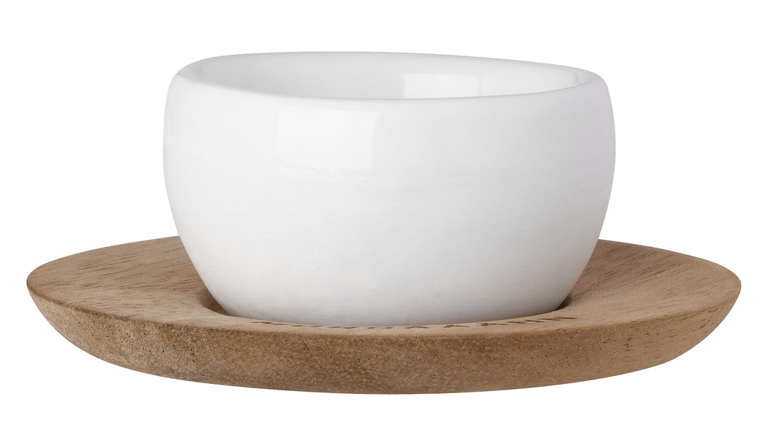 egg cup with saucer "MORGÄÄÄNN"