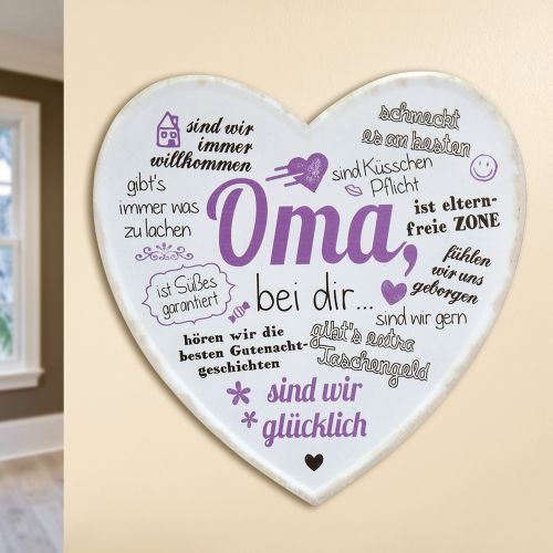 Schild Weisheit "Oma"