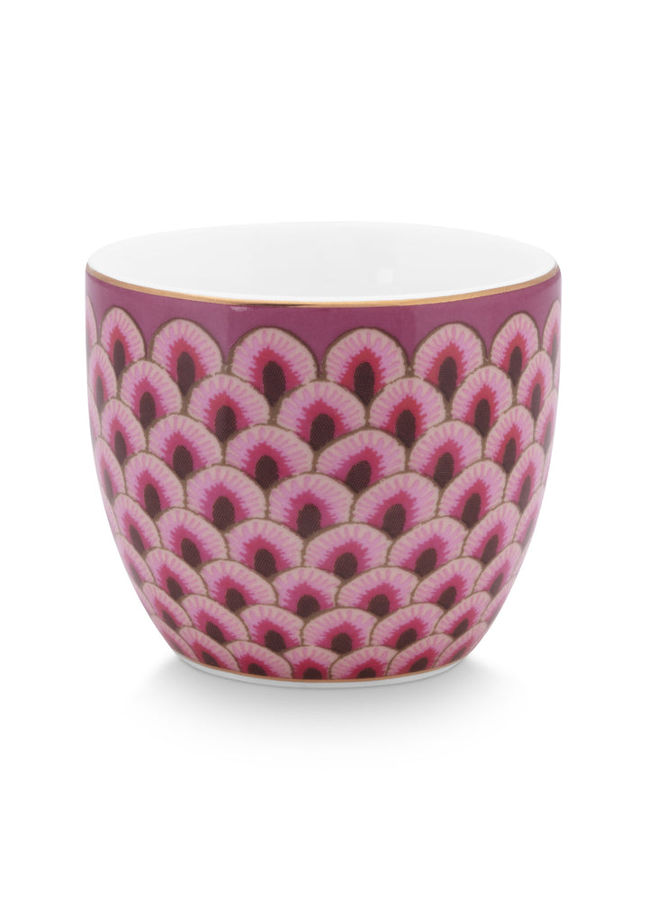 Eierbecher Flower Festival Scallop Dark Pink