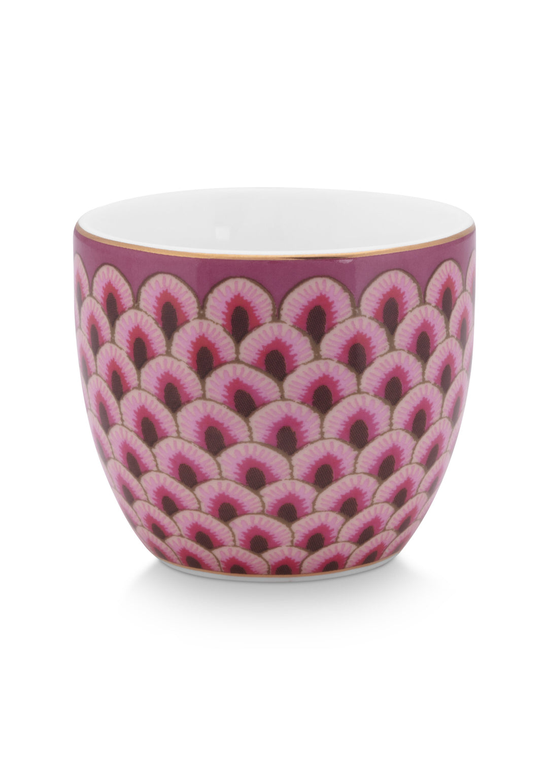 Eierbecher Flower Festival Scallop Dark Pink