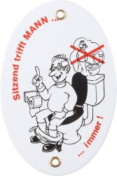 Schild "Männer-Toiletten"