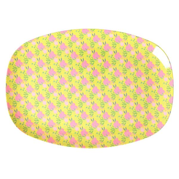 Melamine plate rectangular - "Sunny Days"