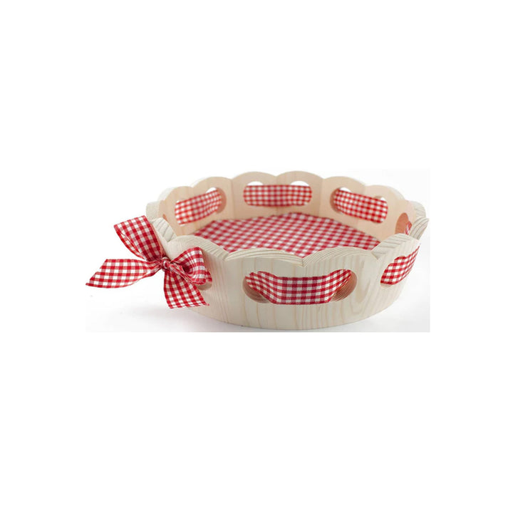 Bread basket wood natural small approx. 20 cm 