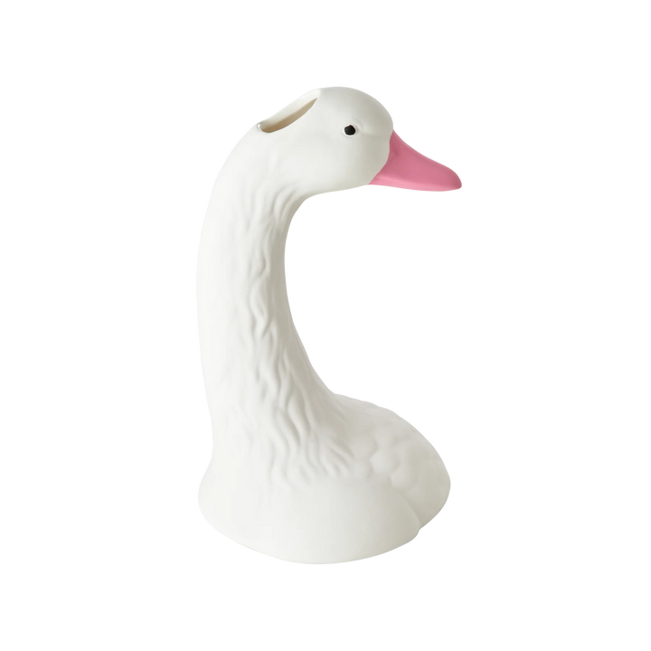 Keramik Vase - Schwan