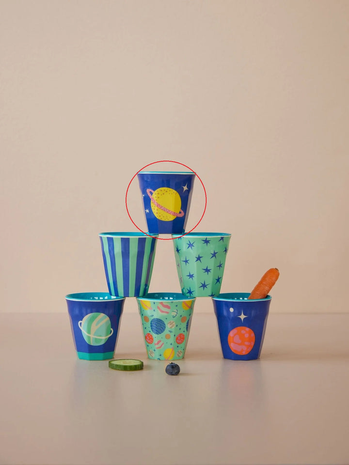 Melamine cup with various galaxy prints – small – 160 ml