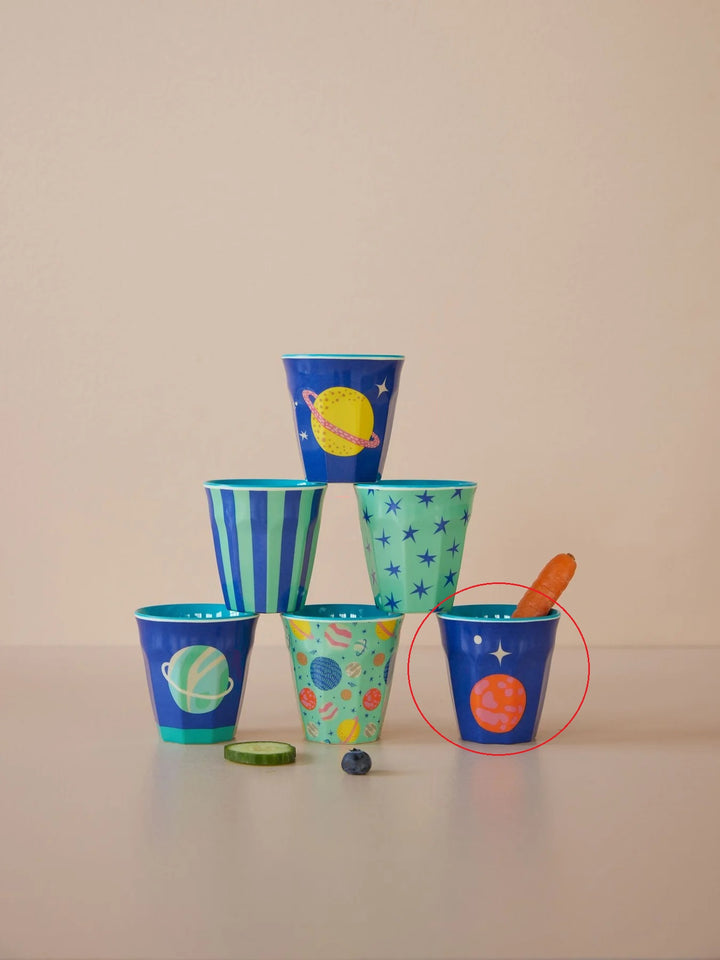 Melamine cup with various galaxy prints – small – 160 ml