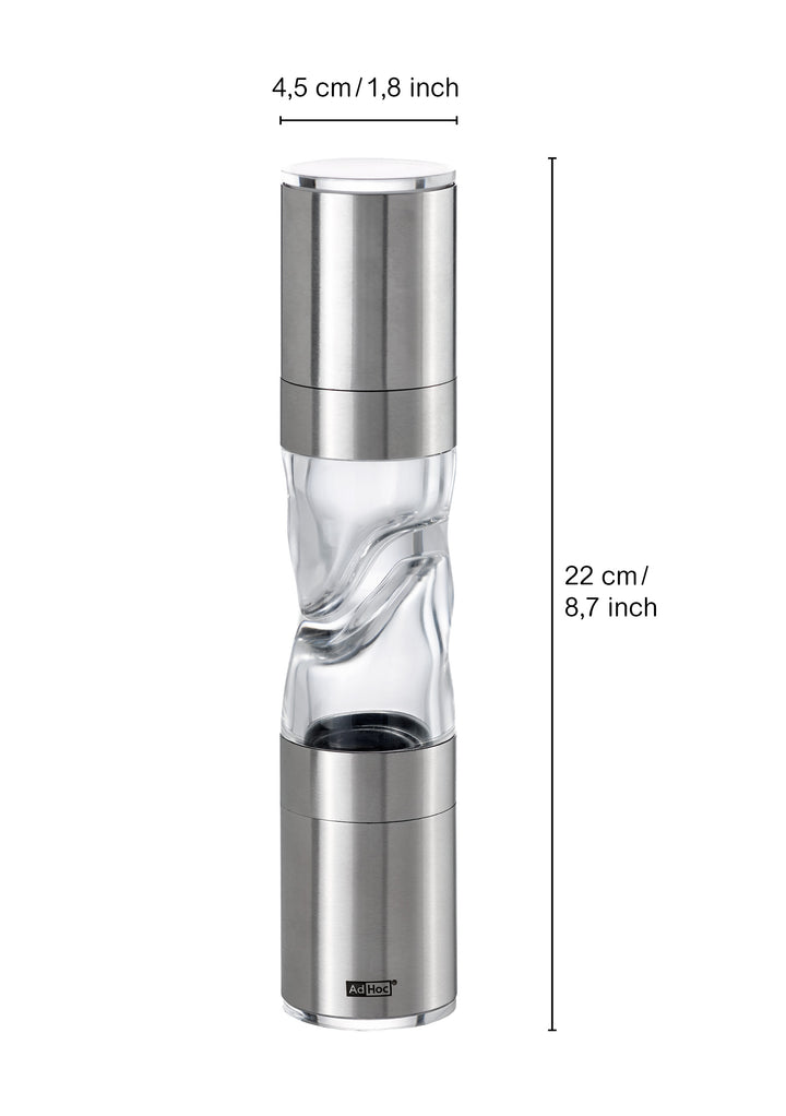 Pfeffer- und Salz-Doppelmühle Duomill pure