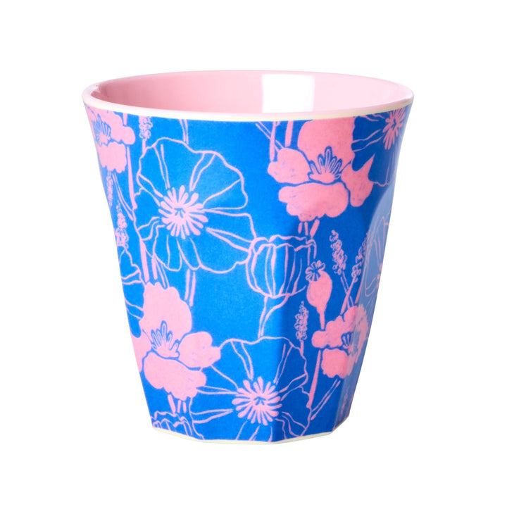 Medium Melamine Cup - "Poppies Love"