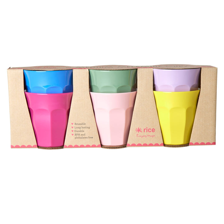 Medium Melamine Cup - "Flower me Happy"