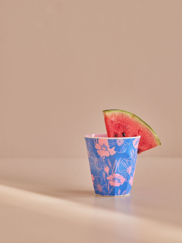 Medium Melamine Cup - "Poppies Love"