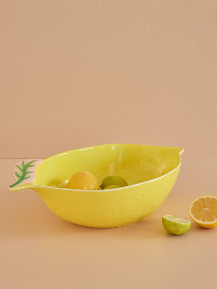 Melamin Salatschüssel - Zitrone