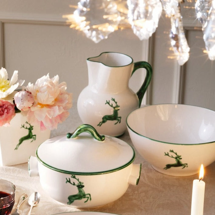 Grüner Hirsch, Viennese-shaped jug (1L)